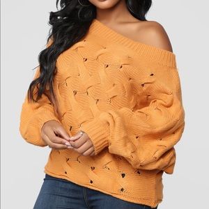 Mustard Fashionova Sweater